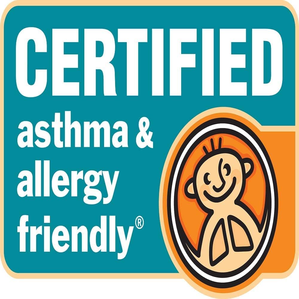 National Allergy Premium 100% katoenen dekbedovertrek beschermer - Jumbo kingsize - 110 "x 96" - wit - ademende 300 draadtelling hypoallergene hoes - met ritssluiting - beddengoed