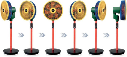 MACOM Enjoy & Relax 982 Colour Fan oscillerende ventilator, 35 cm, luchtstroom 35,6 m³/min