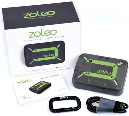 ZOLEO Twee-weg satellietcommunicator - Wereldwijde sms-berichten en e-mail, SOS-waarschuwingen voor noodgevallen, inchecken en GPS-locatie - Android-iOS-smartphoneaccessoire