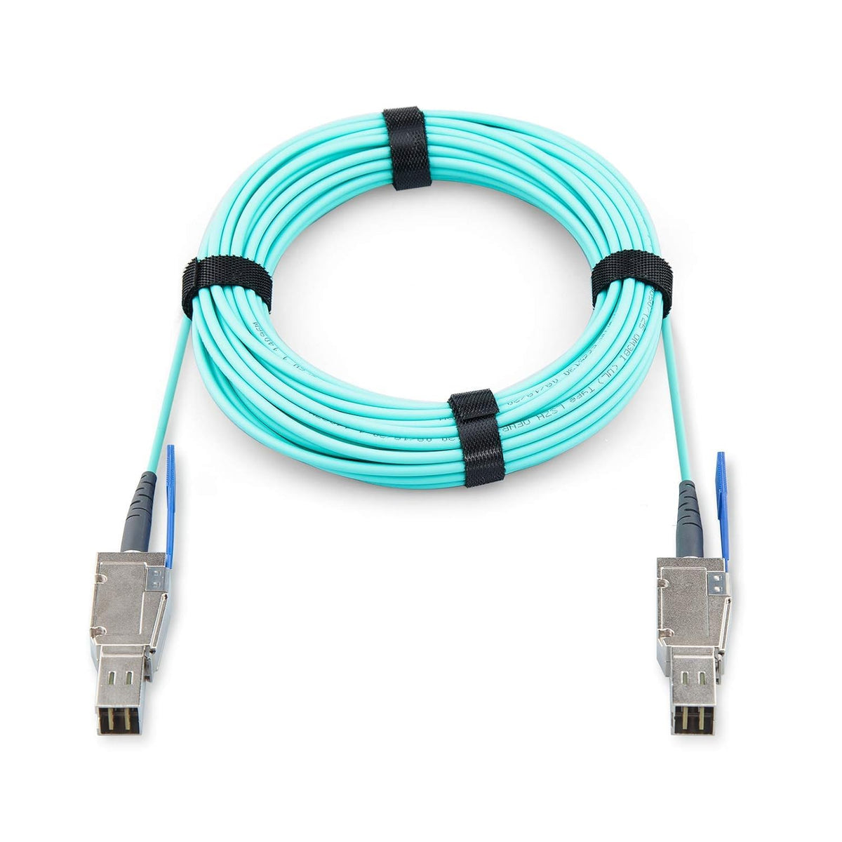 Mini SAS AOC HD SFF-8644 to Mini SAS HD SFF-8644 Fiber Optic Cable, 15-meter