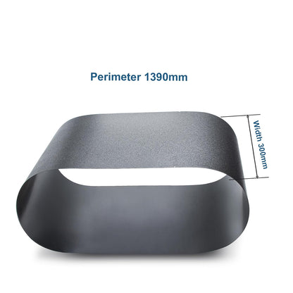IdeaFormer PEI Getextureerde metalen riem, IR3 V2 volledig metalen transportband conveyor riem 3D-printer accessoires, ondersteuning PLA PETG ABS TPU ASA