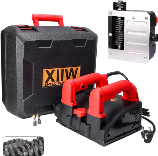 XIIW Betonfreesmachine voor Harde Oppervlakken, 1600 W 4000 rpm Rolfrees Renovatiefrees Betonfrees voor Tegel/Keramiek, Cement, Klei Zand, Kalksteen, Glas