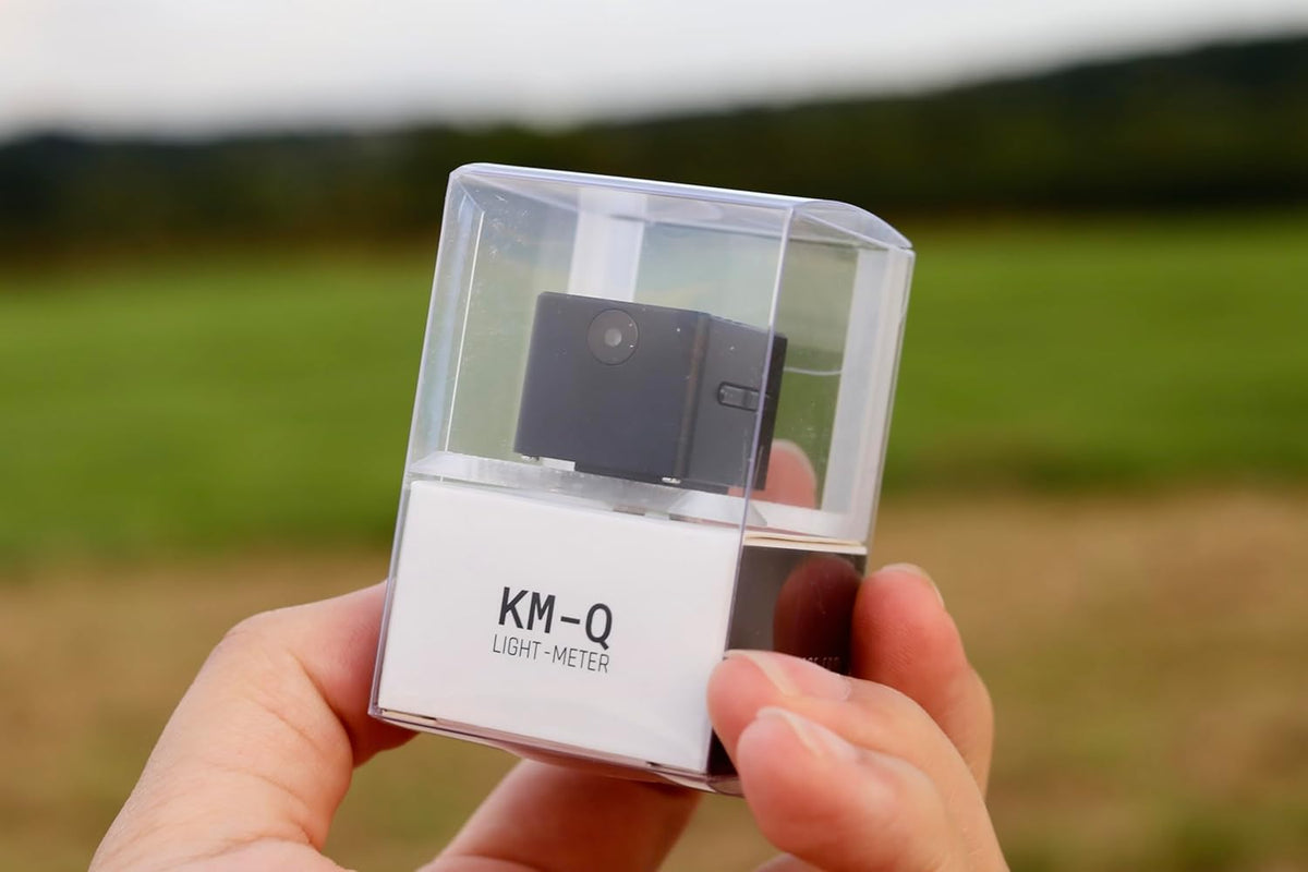 KEKS by antonKunze KM-Q OLED digitale belichtingsmeter zwart OLED-display bovenaan