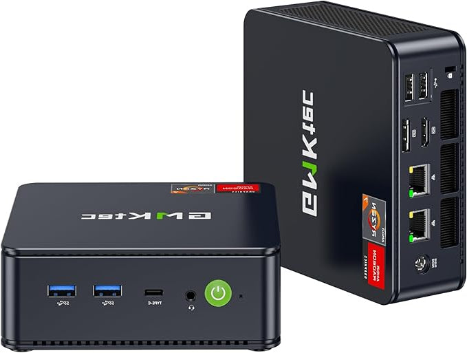 Mini PC – Mini Desktop – Mini Computer – Compacte PC – Krachtige PC – Ryzen 7 7730U Processor – Triple 4K Schermondersteuning