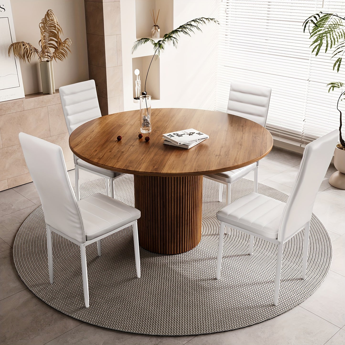 Moderne Eetkamerstoel – Comedor Silla – Sillas Para Comedor – Silla Comedor Moderna – Banquetas Desayunador – Zwart – Zacht Gevoerd – Metaalvrij Frame