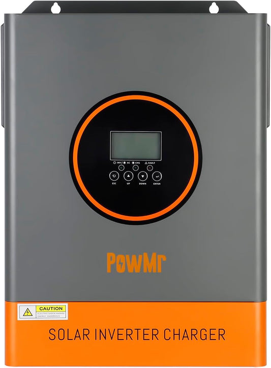 6200W Hybrid Inverter MPPT 48VDC to 230V AC Solar Inverter, Built-in 120A MPPT Controller, Suitable for 48V Lead-Acid/Lithium Battery       </font>