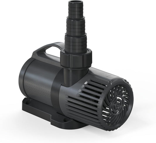 Pontec 95661 PondoMax Eco 5000 Control - filterpomp, beeklooppomp, geïntegreerde controller, variabele capaciteit, boven en onder water neer te zetten