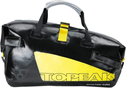 TOPEAK Unisex Adult Sr Pro Carbon Femme Journey TX fietstrailer aanhangwagen, zwart, M/L