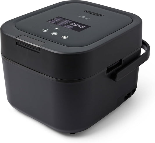Inductie-Rijstkoker – Rijstkoker – Elektrische Rijstkoker – IH-Rijstkoker – Compacte Rijstkoker – 0,54 Liter Voor 1 Tot 3 Personen – 7 Rijststanden En 5 Multifunctionele Programma’s