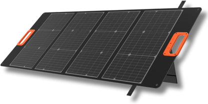 YARD FORCE Draagbaar zonnepaneel LX SPP10 voor zonnegenerator thuis, IP65 waterdichte opvouwbare zonne-oplader, compatibel met Yard Force Power Station voor outdoor camping