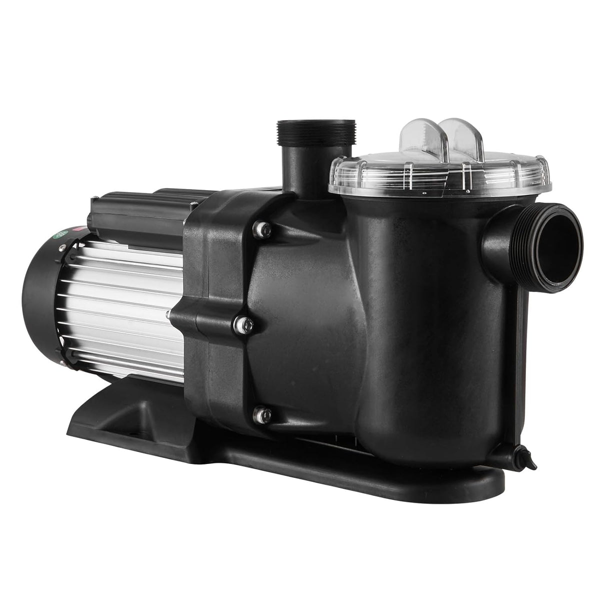 VEVOR Bovengrondse zwembadpomp, 1200 W, eenspeed zwembadpomp 100 GPM, snelheid 2850 omw/min, zwembadpomp met hefkop, max. 15 m, met filtermand, voor bovengrondse zwembaden, spa's