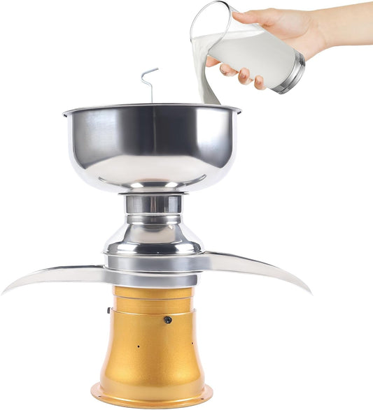 Elektrische Melkseparator – Melkscheider – Melkcentrifuge – Roomafscheider – SkimMilk Separator – 30W Krachtige Motor – 5 Liter Grote Melkkan