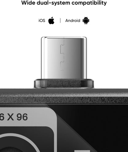 HIKMICRO MiniE-E Warmtebeeldcamera - voor iOS/Android, SuperIR afbeeldingverbetering voor smartphone/tablet, USB-C/Lightning