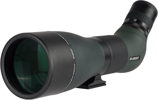 Svbony SA401 APO Spotting Scope 20-60x85, Double ED Glass Spotting Scopes Precise Focus, Waterdichte Mistbestendige Hoekige Telescoop Monoculair