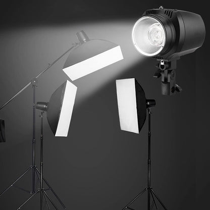 Photo Studio Strobe Flash Light Monolight GY 180 180W 5500K GN38 Mini Fotografie Studio Strobe Photo Flash Light Black