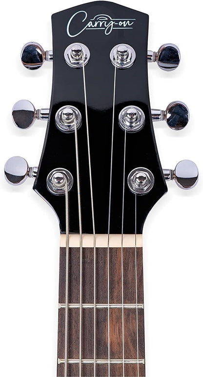 Blackstar BA226016 Carry-on Mini Jet Zwart elektrische gitaar - Perfect voor kinderen en volwassenen, beginners en reizen