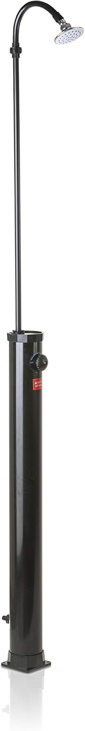 Gre AR1009 Solar Douche, Zwart, 22 x 22 x 215 cm