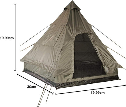 Mil-Tec Tipi Piramidetent voor outdoor camping