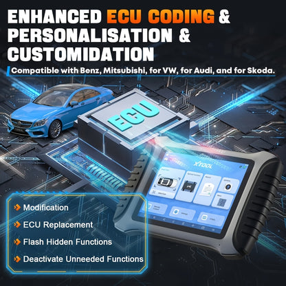 Professionele Autodiagnose Scanner – Auto Diagnoseapparaat – Foutcode Uitlezer – Voertuig Scanner – ECU Programmer – 8 Inch Touchscreen – Bidirectionele Besturing