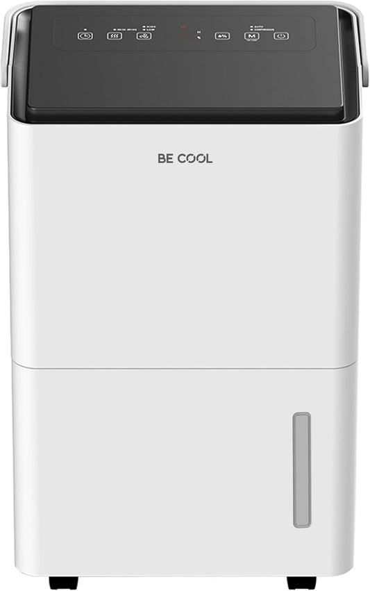 Be Cool BC20LEF2301 luchtontvochtiger 20m² 400W 20 l/dag Wit, Grijs