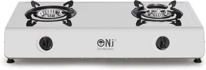 NJ-200SD Indoor Gasfornuis - 2 Brander Draagbaar Gaskookplaat LPG Fornuis 8.8kW