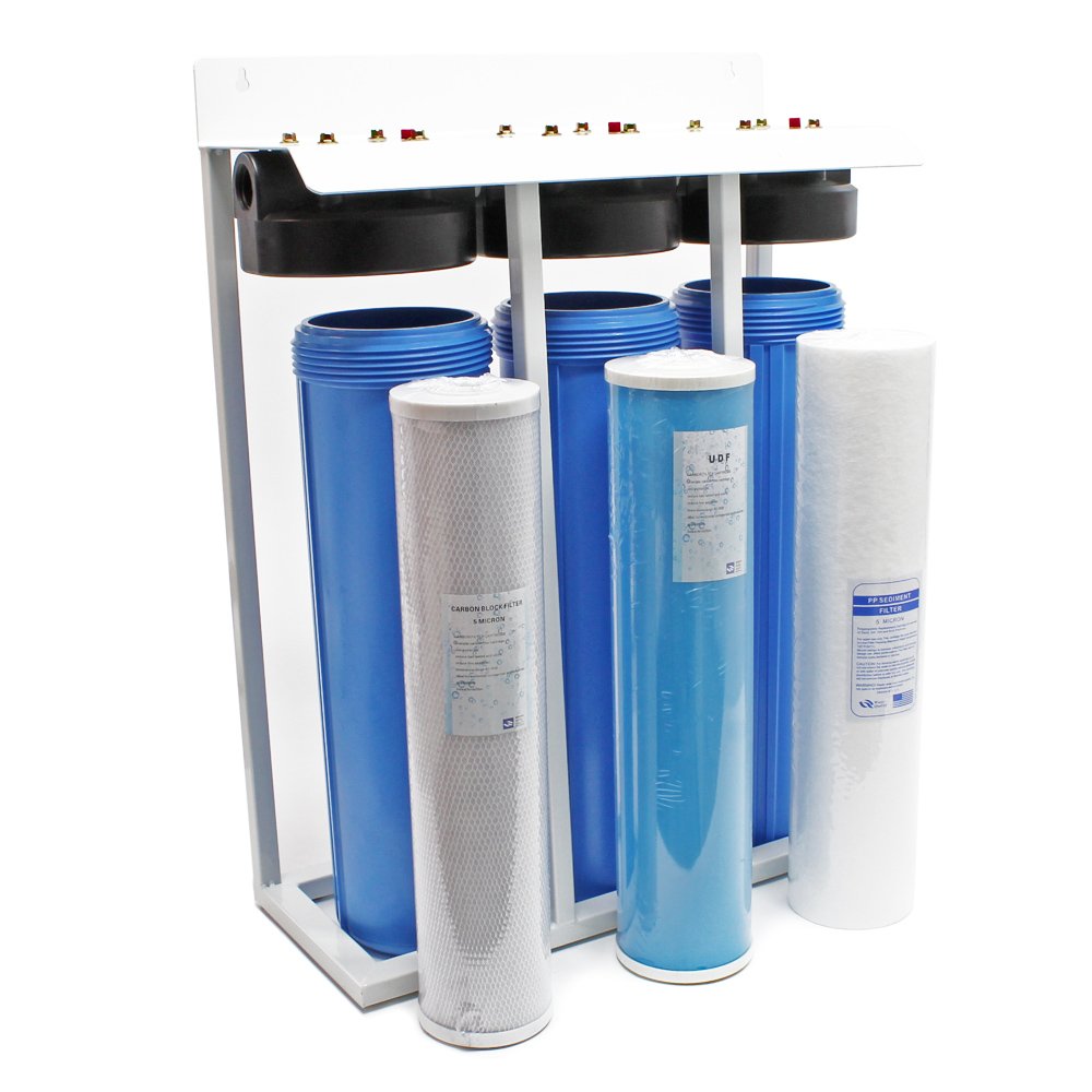 Naturewater NW-BRL03-LS3 3-traps filter 32,89 mm (1") PP-patroon filterelement actiefkoolfilter
