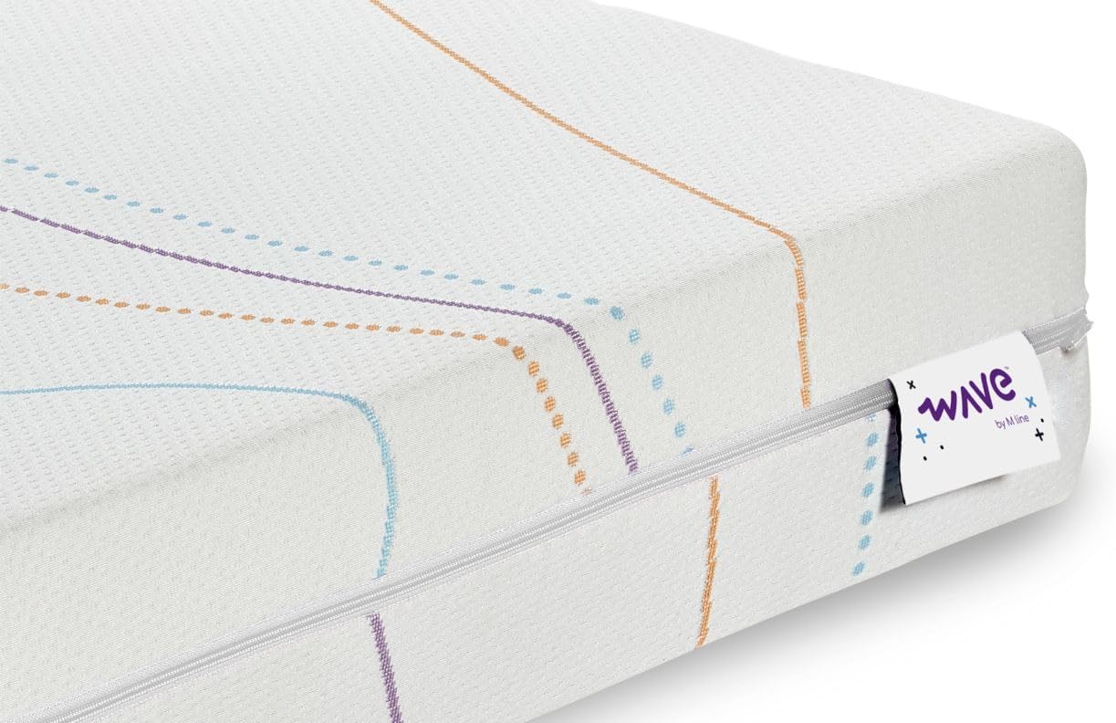Koudschuimmatras – Comfortmatras – 7-Zones Matras – Orthopedisch Matras – Ademend Matras – 160 x 200 x 18 cm – Tweezijdig Gebruik – Hoogwaardig Elastisch Koudschuim
