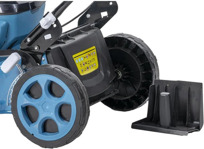 Accugrasmaaier – Elektrische grasmaaier – Draadloze maaimachine – Tuinmaaier – Batterij grasmaaier – Maaibreedte 46 cm – Automatische accu-omschakeling