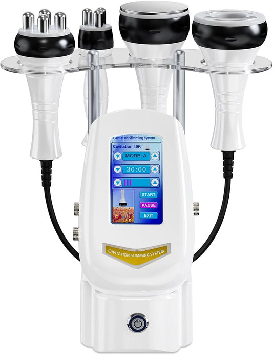 40K Cellulitis Massageapparaat – Anti-Cellulitis Apparaat – Afslankapparaat – Cavitatieapparaat – Radiofrequentieapparaat – 4-In-1 – 10 Intensiteitsniveaus