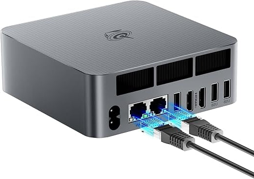 Mini PC – Mini Computer – Desktop PC – Compacte PC – Small Form Factor – AMD Ryzen 5 6600U 6-Core – 24GB LPDDR5 RAM & 500GB PCIe 4.0 SSD
