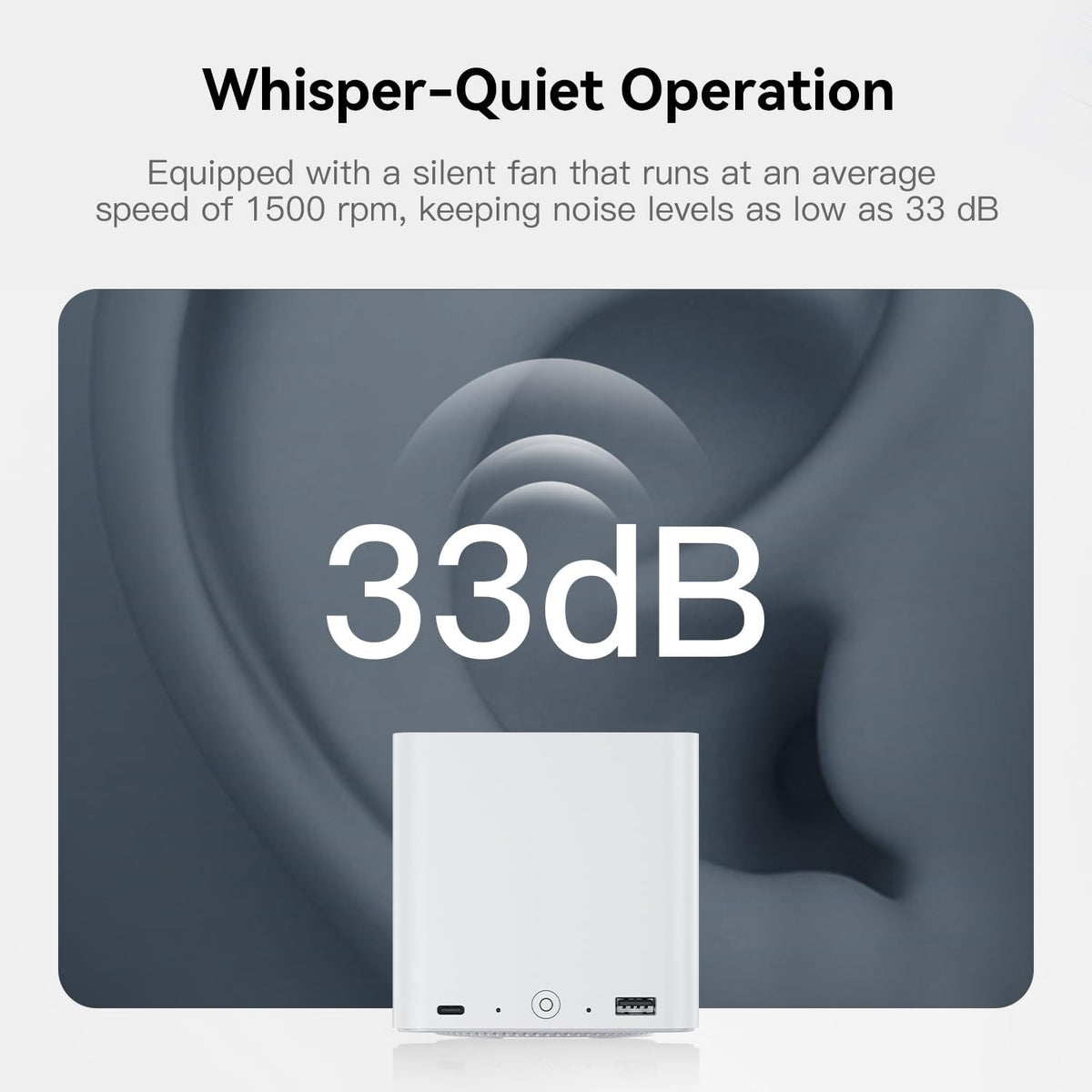 Beelink ME Mini PC, Intel N95 up to 3.6GHz, 12GB LPDDR5, 64GB EMMC, 6x M.2 NVMe, Dual LAN 2.5G, HDMI, WiFi 6, BT 5.2, USB-C/Compact NAS/Office