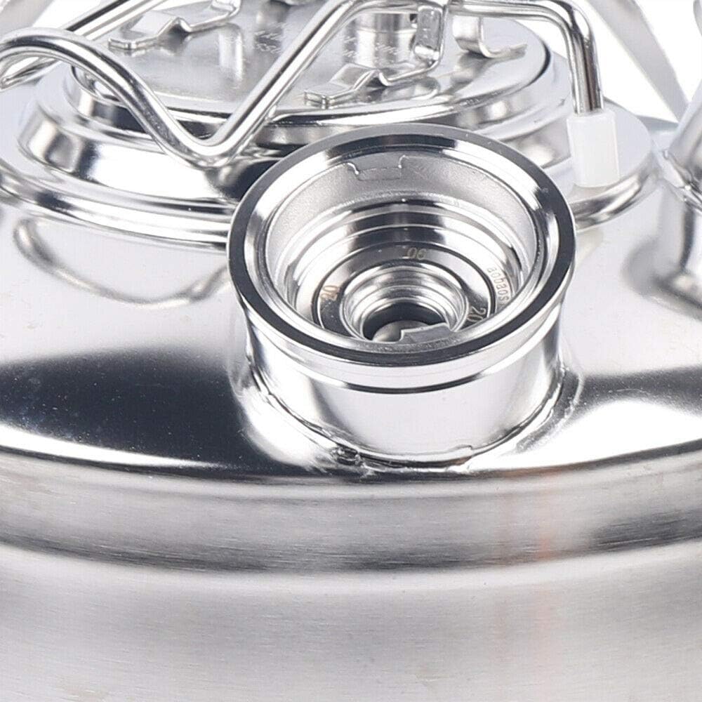 OUKANING 10 l beer cleaning box stainless steel 304 beer cleaning barrel A D S G system valves - QUORE