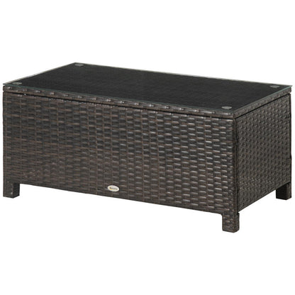 Ronde Tafel Buiten – Tuin Tafel – Bistro Tafel – Balkon Tafel – Terras Tafel – Weerbestendig Metaal – Compact & Onderhoudsvriendelijk