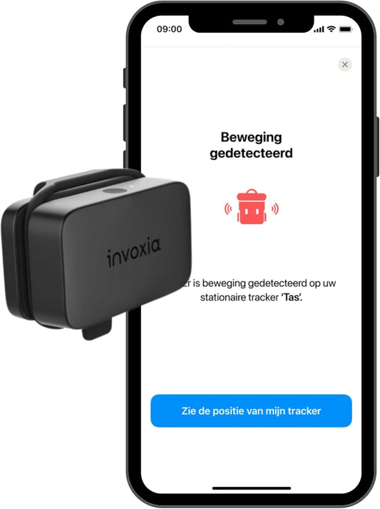 Mini GPS-tracker Invoxia - Waterdichte GPS-tracker met realtime antidiefstalmeldingen - Batterijduur tot 3 maanden - Inclusief abonnement van 3 jaar - Klein en lichtgewicht - Anti-diefstal Sleutels Boot Fotoapparatuur Videoapparatuur Wandelwagen