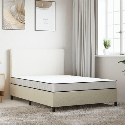 Schuimmatras middelzacht 140x200 cm – Tweepersoonsmatras – Tweepersoons Matras – Matras Schuimrubber – Foam Matras – Matras Schuim – Geluiddempend – Ademend Peached Geweven Hoes