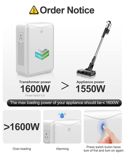 ZHENGXI ELECTRIC 2000W 230V naar 110V spanningstransformator USA, verlagingstransformator spanningsomvormer 220V-240V naar 110V-120V