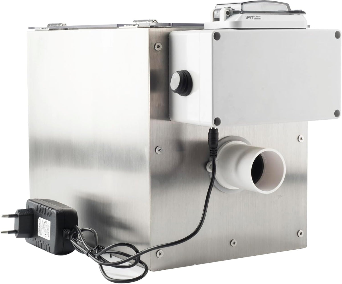 Automatische Roterende Trommelfilter voor Koi Tilapia Vijvers, Aquaria, Hydrocultuur, Aquaponics, Koi Vijver Filter 4T10-1 RDF