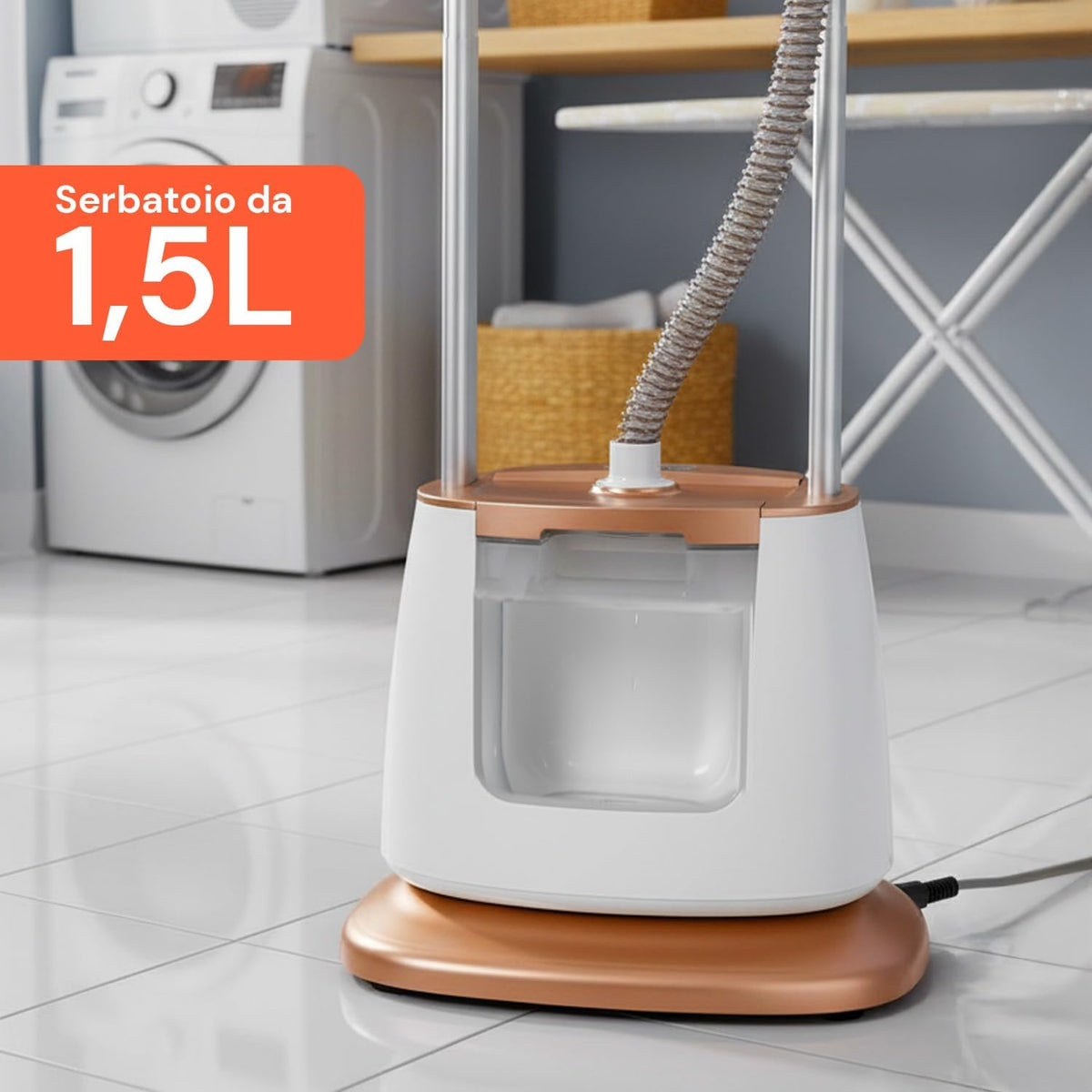 Verticaal Stoomstrijkijzer – Stoomstrijkijzer – Kledingstomer – Stoomapparaat – Verticale Stomer – Snelle Opwarming In 60 Seconden – 1500 Ml Reservoir