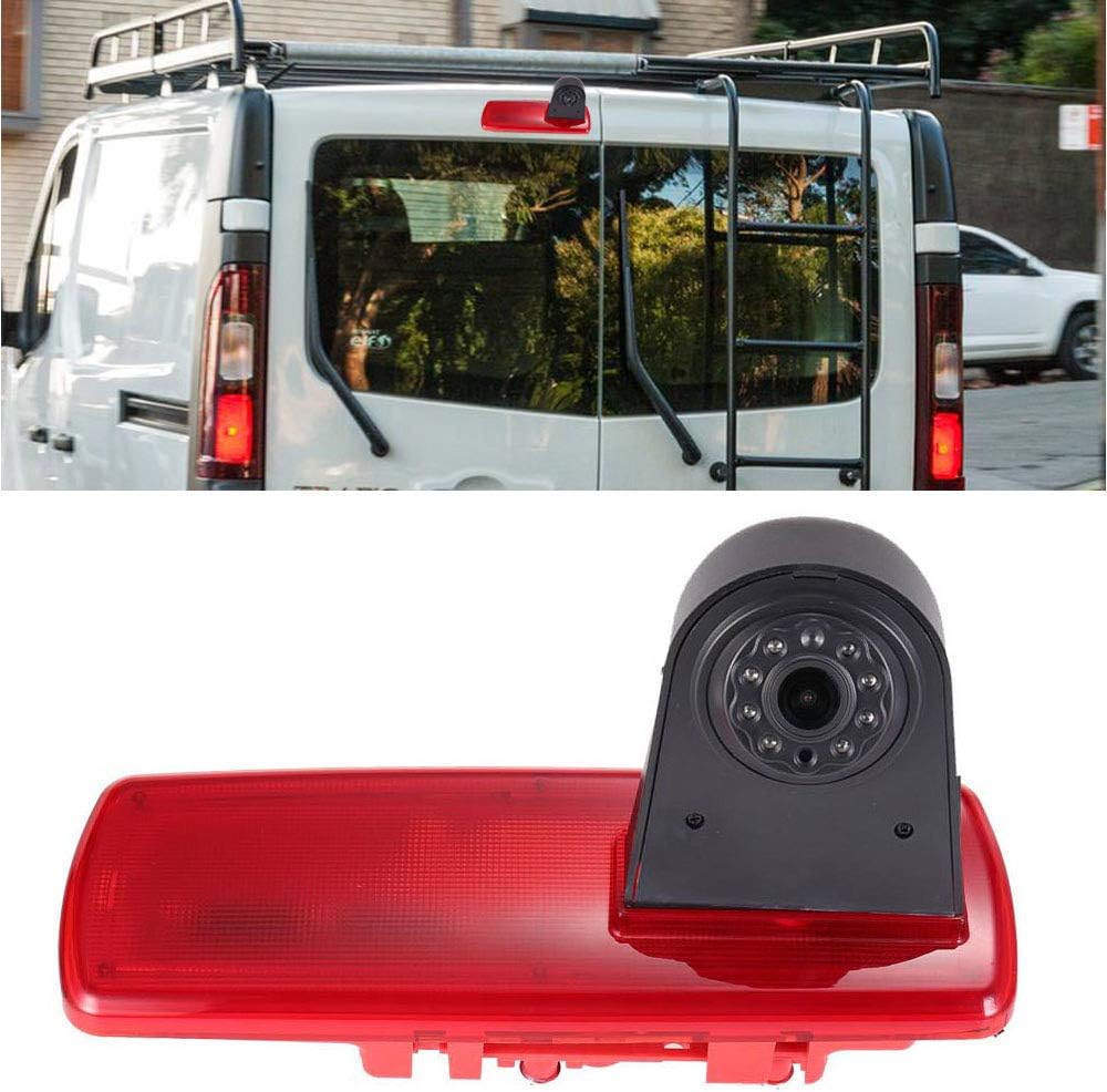 1280x720 pixels auto derde dak top mount remlicht camera remlicht achteruitrijcamera voor FIAT Talento Nissan NV300 Primastar Renault Traffic 3 opel Vauxhall vivaro + 7 inch LCD-monitor HD