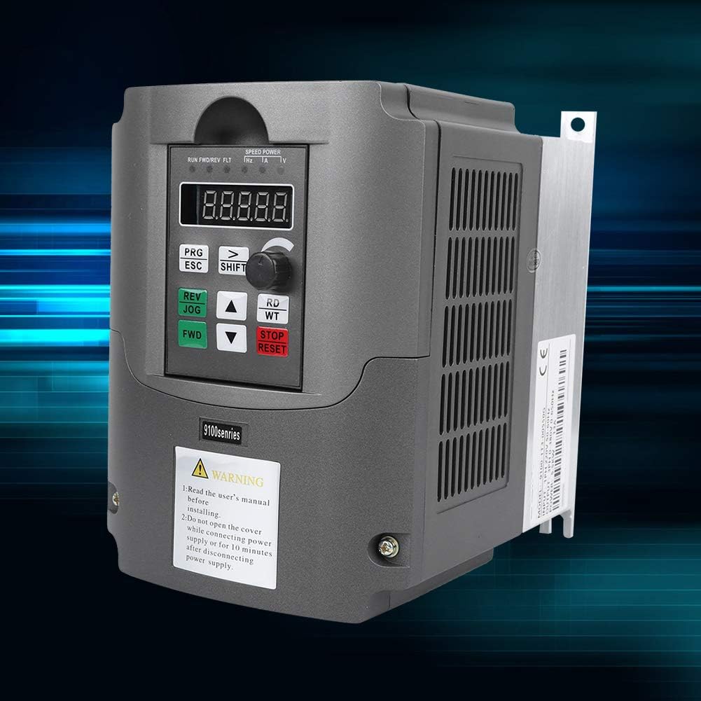 Motor controller, single-phase, 220V, three-phase, 380V, 5.5kW, high torque, low frequency, non-inductive vector control for crushers, grinders, wa