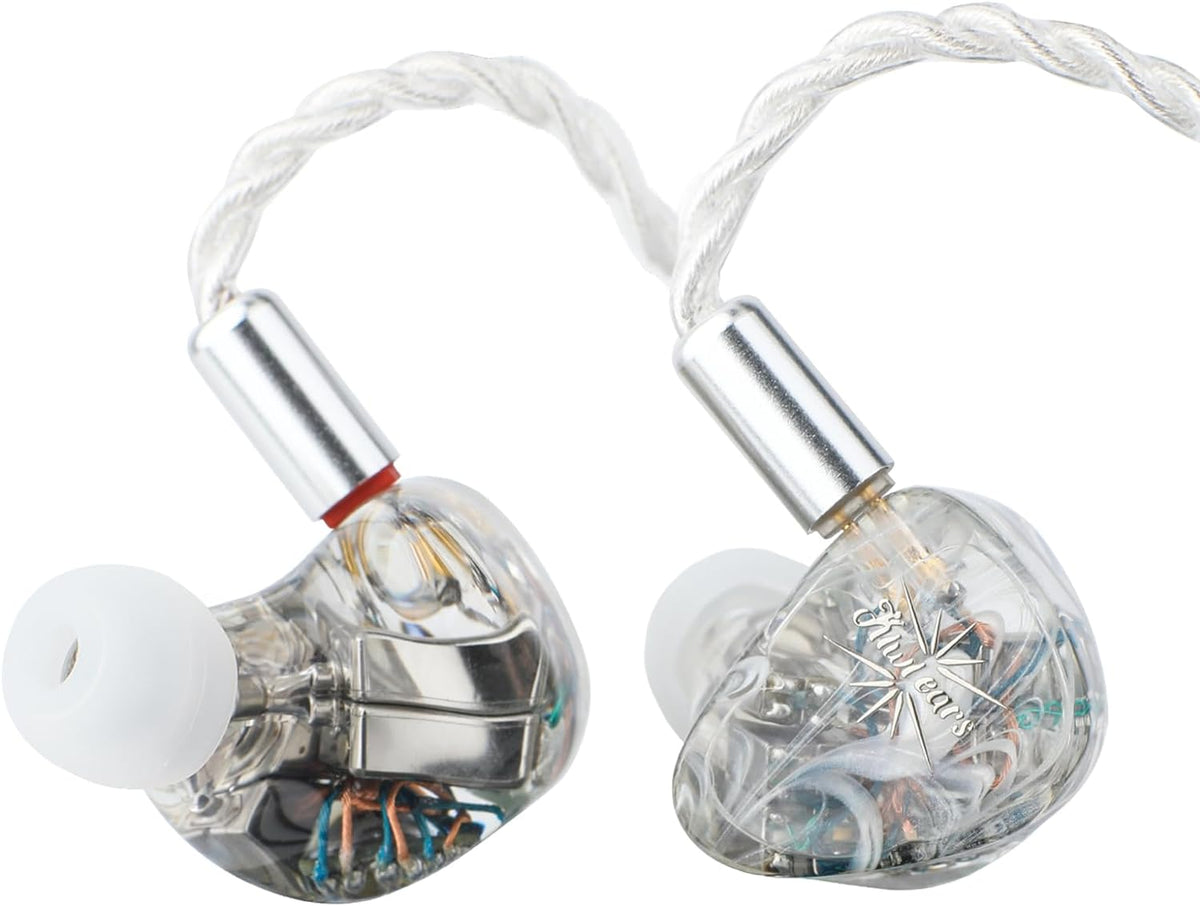 In-Ear Monitor – IEM – Oordopjes – Oortjes – In-Ear Oordopjes – Transparant – 8 Gebalanceerde Armatuurdrivers – Drieweg Passieve Crossover