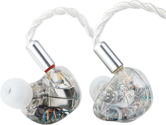 In-Ear Monitor – IEM – Oordopjes – Oortjes – In-Ear Oordopjes – Transparant – 8 Gebalanceerde Armatuurdrivers – Drieweg Passieve Crossover