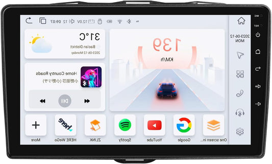 Android 13 Car Radio 9 inch Touch Screen 8-core for Alfa Romeo Giulietta 2015-2018 WiFi Wireless Android Car&Wireless Carplay Bluetooth WiFi 4G GPS RDS AM/FM (for 2015-2018) - QUORE