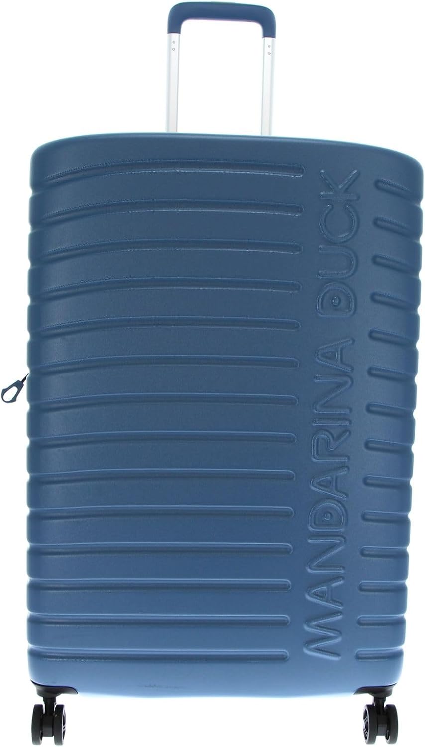 Mandarina Duck Flyduck Trolley Large EXP, China blue, 75 cm x 33 cm x 39 cm, nuova linea superleggera in policarbonato