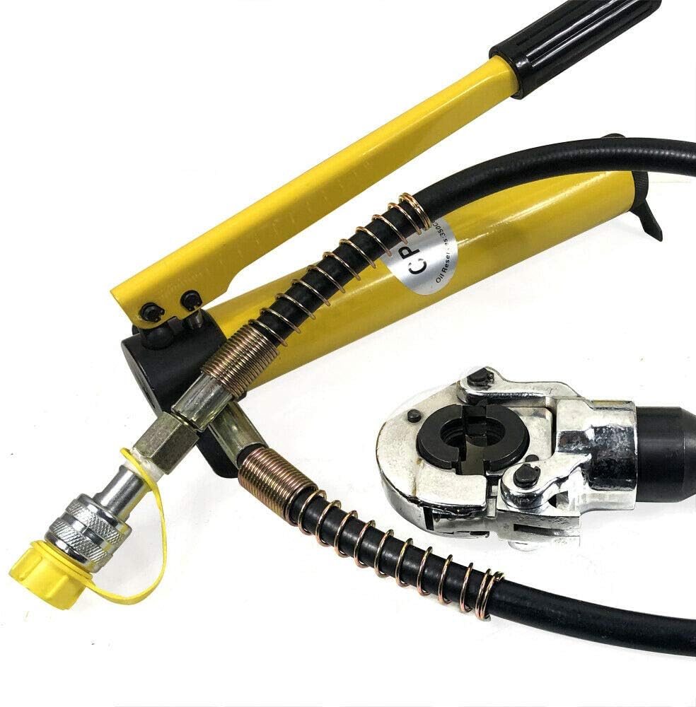 OUKANING 6T Hydraulic Crimping Pliers Hydraulic Press Jaws Radial Press Copper Tube 1M - QUORE