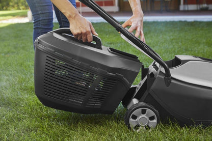 Accu Grasmaaier – Elektrische Maaier – Lithium-ion Maaier – Draadloze Grasmaaier – Tuinmaaier – 30 cm Maaibreedte – 20V 4Ah Accu – 30 Liter Grasopvang