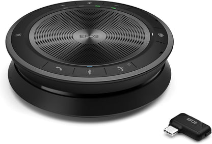EPOS EXPAND 40T Draadloze Bluetooth® Speakerphone - Draagbare Conferentieluidspreker, Geoptimaliseerd voor UC, Gecertificeerd door Microsoft Teams, Meervoudige Verbinding
