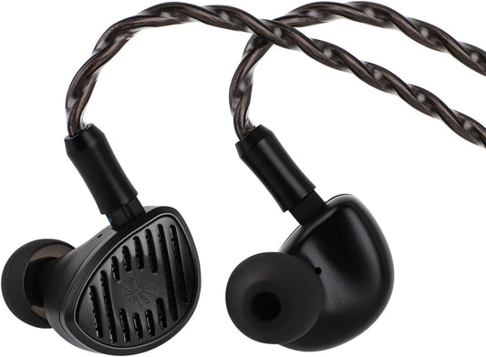 In-Ear Monitor 7-Driver Quadbrid – IEM – In-Ear Hoofdtelefoon – Bedrade Oordopjes – Gaming In-Ears – Open-Back Ontwerp – Modulaire 3,5 mm/4,4 mm Kabel