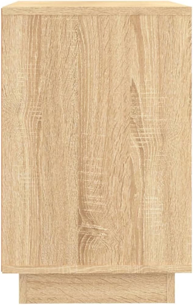Sideboard Living Room Cabinets Living Room Angled Storage Cabinet Sideboard Sonoma Oak 102x35x55cm Wood Material - QUORE