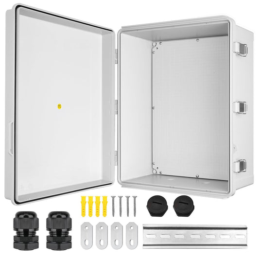 Verdeelkast opbouw, verdeelderkast, industriële behuizing, schakelkast, IP66 elektrische aansluitdoos, verdeeldoos buiten waterdicht, aansluitdoos 430 × 530 × 200 mm